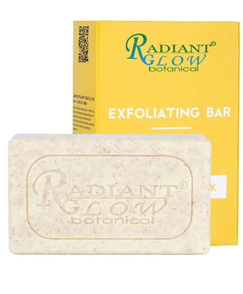BARRE EXFOLIANTE BOTANIQUE RADIANT GLOW AU LAIT DE CHÈVRE AHA