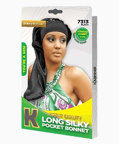 BEAUTY AMBITION Bonnet de poche long et soyeux de grande qualité 731