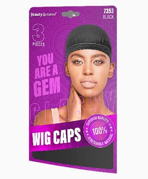 BEAUTY AMBITION CLASSY WIG CAPS 7353 NOIR