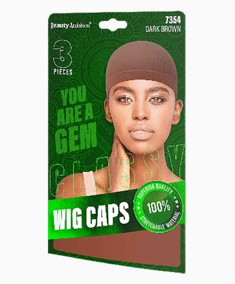 BEAUTY AMBITION CLASSY WIG CAPS 7354 BRUN FONCÉ 