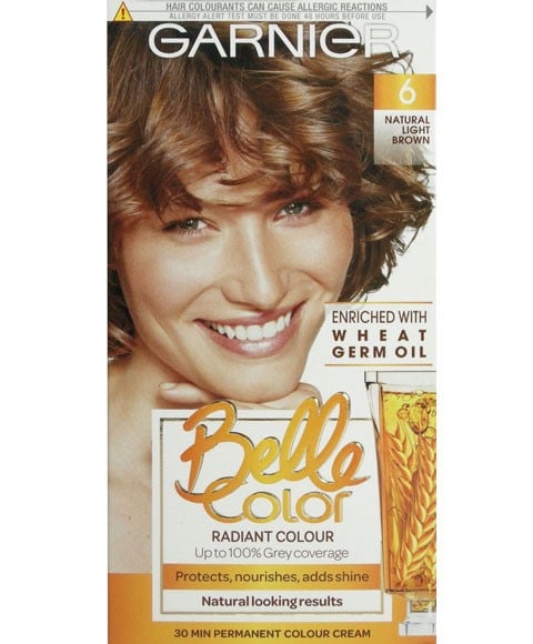 BELLE COLOR CREME PERMANENT 6 BRUN CLAIR NATUREL 