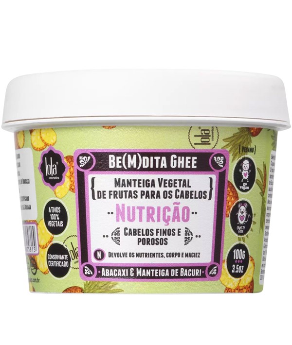 BEMDITA GHEE NUTRICAO BEURRE CAPILLAIRE VÉGÉTAL NOURRISSANT 