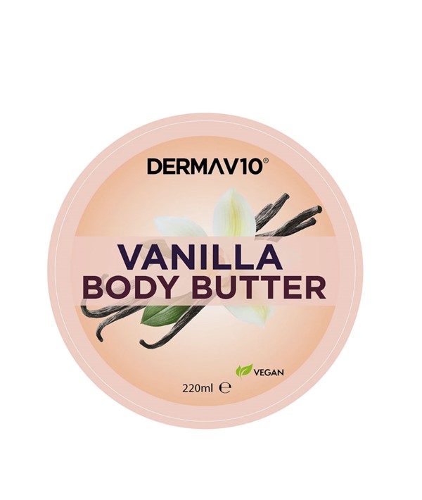 BEURRE CORPOREL DERMA V10 VANILLE 