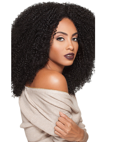 BIG BEAUTIFUL HAIR SYN LACE FRONT 3C WHIRLY PERRUQUE