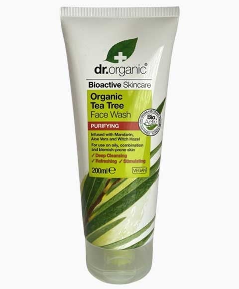BIOACTIVE SKINCARE NETTOYANT VISAGE À L'ARBRE À THÉ BIOLOGIQUE