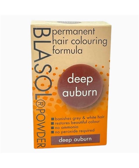 BLASOL POUDRE COLORATION PERMANENTE CHEVEUX AUBURN FONCÉ