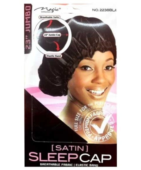 BONNET DE SOMMEIL EN SATIN MAGIC COLLECTION 2238BLA 