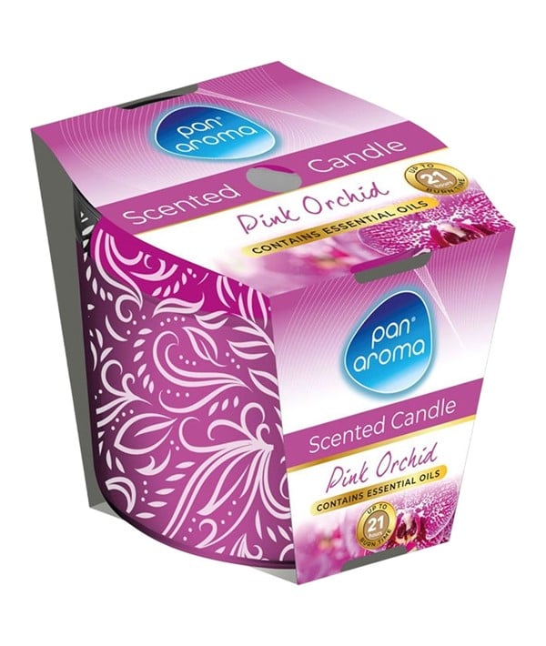 BOUGIE PARFUMÉE ORCHIDÉE ROSE