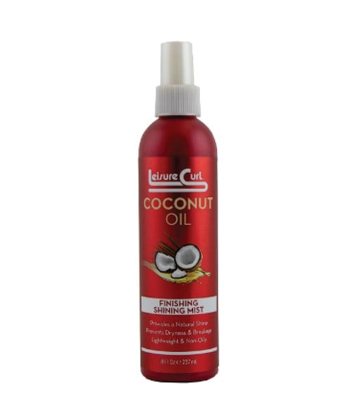 BRUME BRILLANTE DE FINITION À L'HUILE DE COCO LEISURE CURL 
