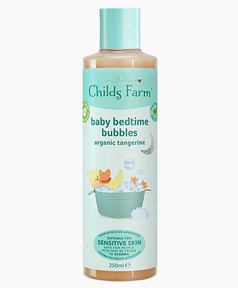 BULLES AU COUCHER POUR BÉBÉS CHILDS FARM AVEC MANDARINE BIOLOGIQUE 