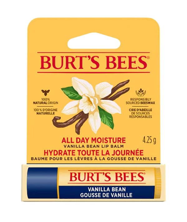 BURTS BEES BAUME À LÈVRES À LA GOUSSE DE VANILLE 