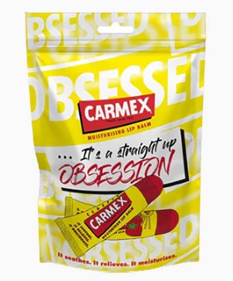 CARMEX C'EST UN BAUME À LÈVRES HYDRATANT OBSESSION STRAIGHT UP 
