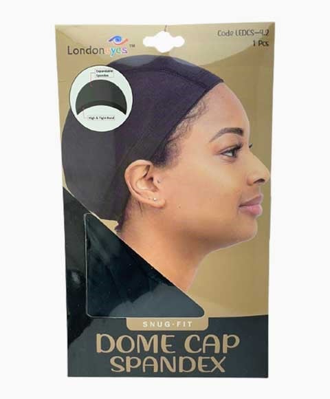 CASQUETTE DÔME EN MAILLE SPANDEX SNUG FIT NOIR LEDCS