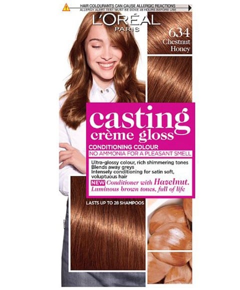 CASTING CREME GLOSS CONDITIONNEMENT COULEUR 634 MIEL DE CHÂTAIGNE