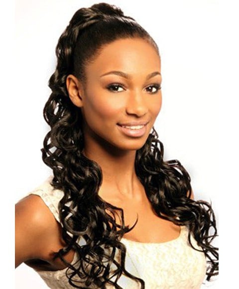 CHERISH SYN QUEUE DE CHEVAL MIAMI GIRL AVEC CORDON 