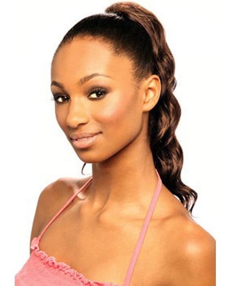 CHERISH SYN QUEUE DE CHEVAL NEW YORK GIRL AVEC CORDON 