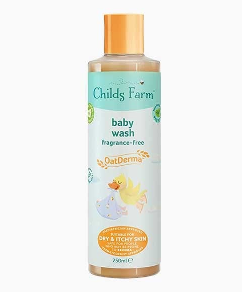 CHILDS FARM BABY WASH DERMA D'AVOINE SANS PARFUM 