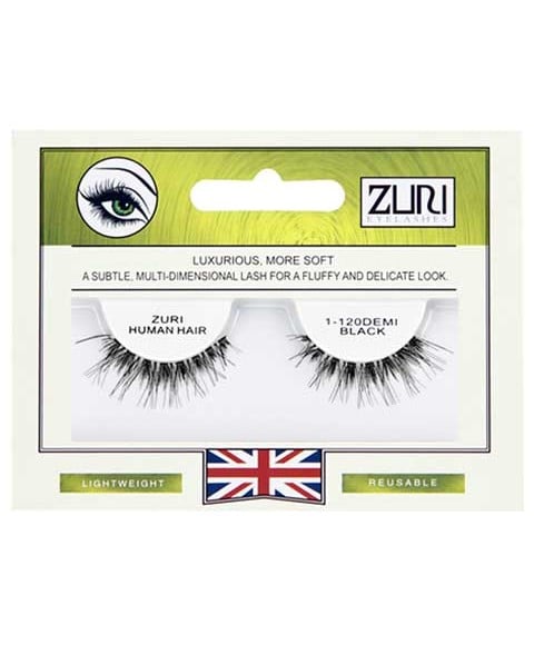 CILS EN CHEVEUX HUMAINS ZURI 1 120DEMI NOIR 