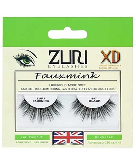 CILS FAUXMINK ZURI 987 NOIR 