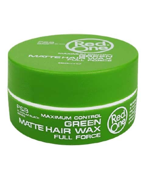 CIRE CAPILLAIRE VERTE MATTE PLEINE FORCE 