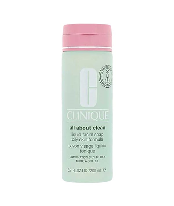 CLINIQUE TOUT SUR LE SAVON LIQUIDE POUR LE VISAGE CLEAN 