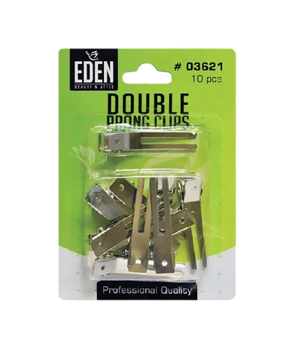 CLIPS À DOUBLE BROCHES DE QUALITÉ PROFESSIONNELLE EDEN 03621 