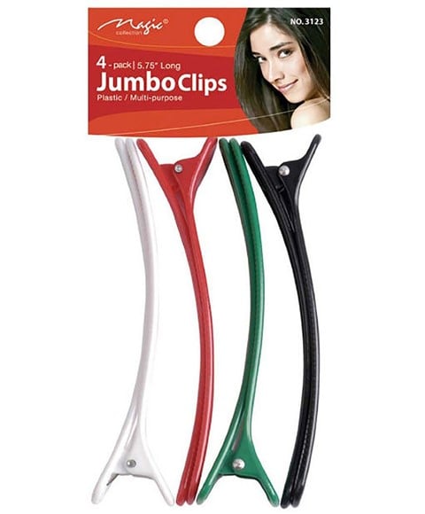 CLIPS JUMBO EN PLASTIQUE DE LA COLLECTION MAGIC