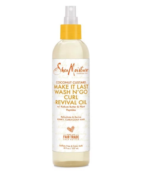COCONUT CUSTARD MAKE IT LAST WASH N GO CURL REVIVAL OIL 