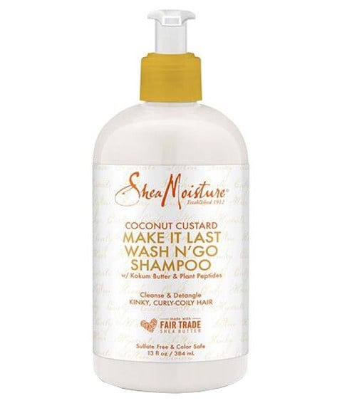 COCONUT CUSTARD MAKE IT LAST WASH N GO SHAMPOOING