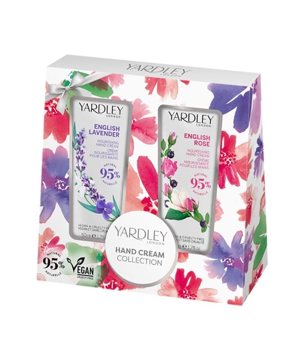 COFFRET CADEAU COLLECTION DE CRÈME POUR LES MAINS PARFUM FLORAL