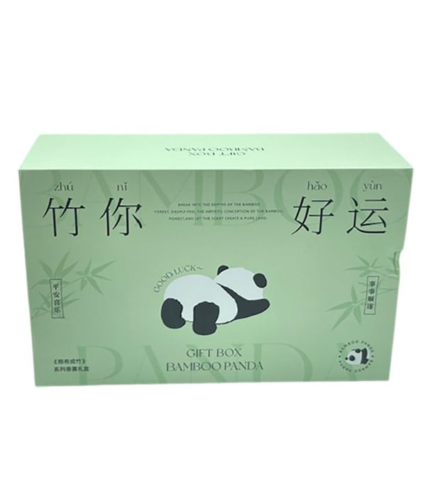 COFFRET CADEAU D'AROMATHÉRAPIE BAMBOO PANDA 