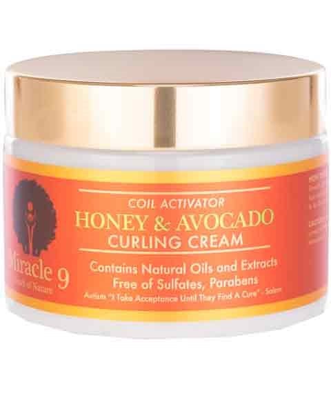 COIL ACTIVATOR CRÈME DE CURLING AU MIEL ET AVOCAT 