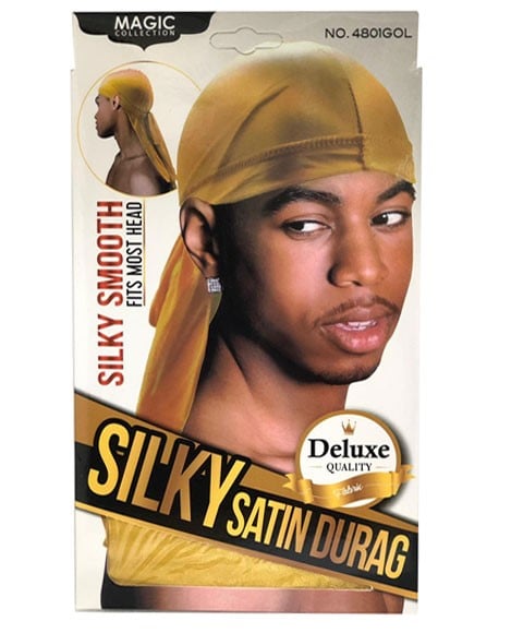 COLLECTION MAGIC DURAG EN SATIN SOYEUX 4801GOL