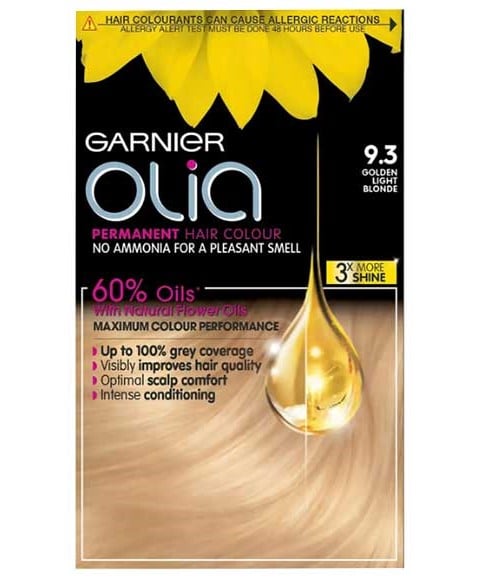 COLORATION PERMANENTE POUR CHEVEUX OLIA 