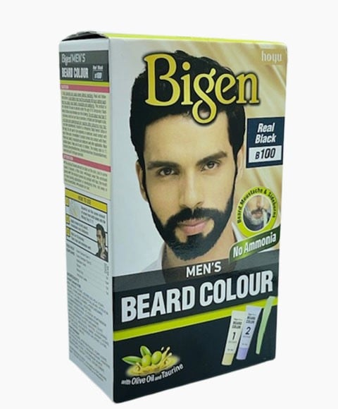 COULEUR DE BARBE POUR HOMMES VRAI NOIR B100