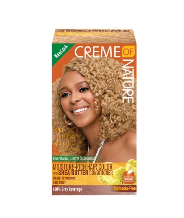 COULEUR DE CHEVEUX RICHE EN HYDRATATION AVEC APRÈS-SHAMPOING AU BEURRE DE KARITÉ