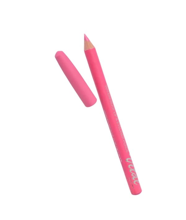 CRAYON À LÈVRES ET EYELINER IMPERMÉABLE ROSE FONCÉ 