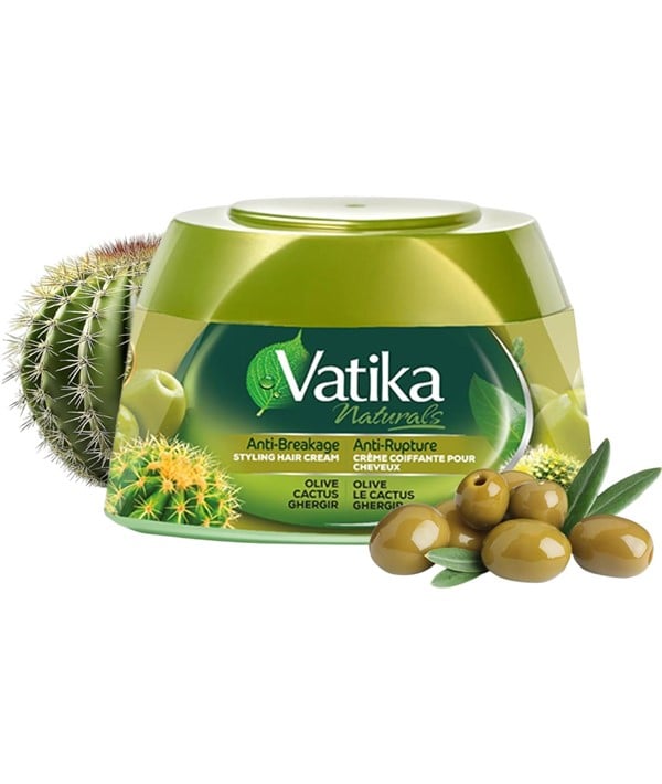 CRÉA COIFFANTE COIFFANTE VATIKA NATURALS CACTUS OLIVE ET GHERGIR