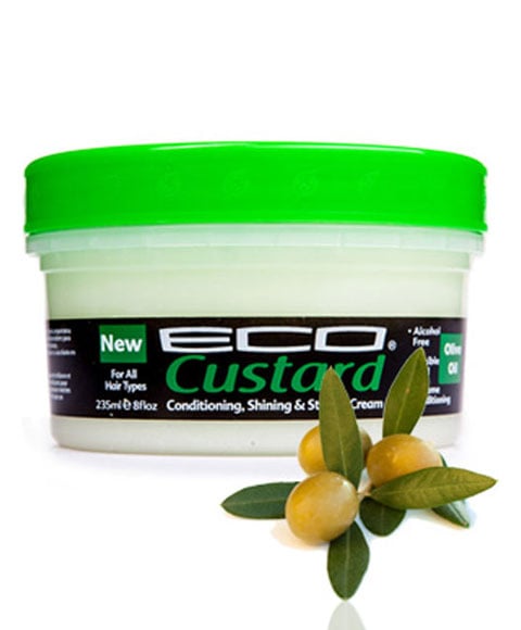 CRÈME COIFFANTE ECO CUSTARD À L'HUILE D'OLIVE 