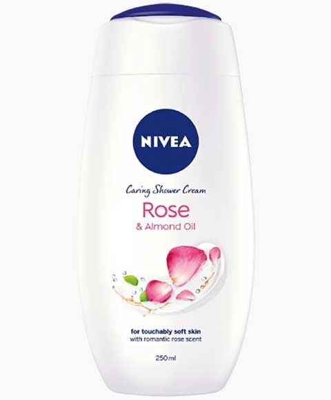 CRÈME DE DOUCHE À L'HUILE DE ROSE ET D'AMANDE NIVEA