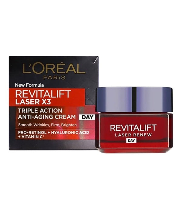 CRÈME DE JOUR ANTI-ÂGE AVANCÉE REVITALIFT LASER RENEW