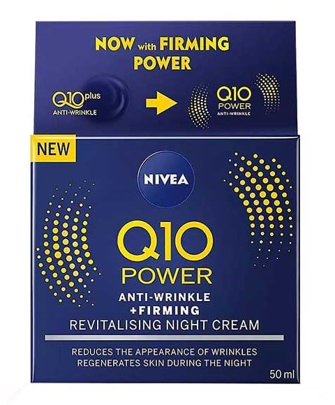CRÈME DE NUIT REVITALISANTE ANTI RIDES Q10 POWER 