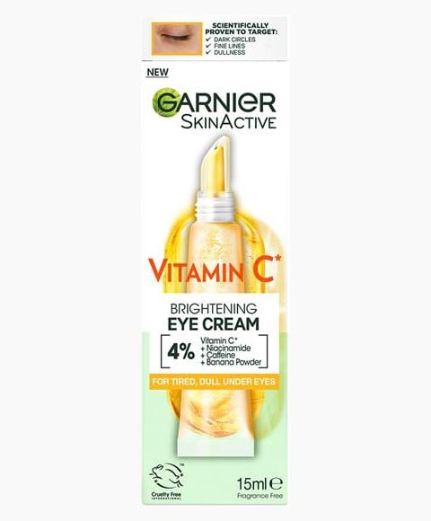 CRÈME ÉCLAIRCISSANTE POUR LES YEUX À LA VITAMINE C SKIN ACTIVE