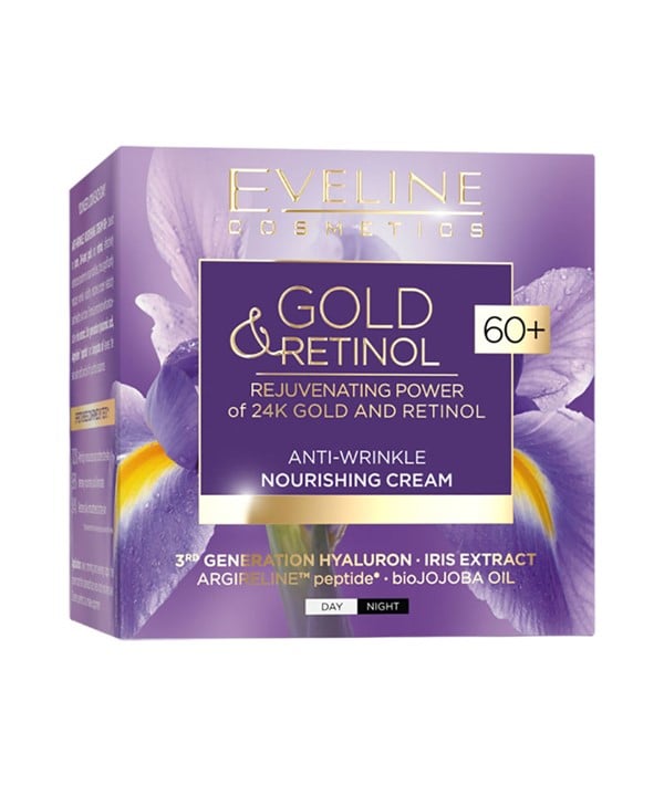 CRÈME NOURRISSANTE ANTI-RIDES GOLD RETINOL 60 PLUS 