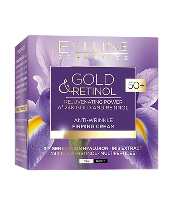 CRÈME RAFFERMISSANTE ANTI-RIDES GOLD RETINOL 50 PLUS 