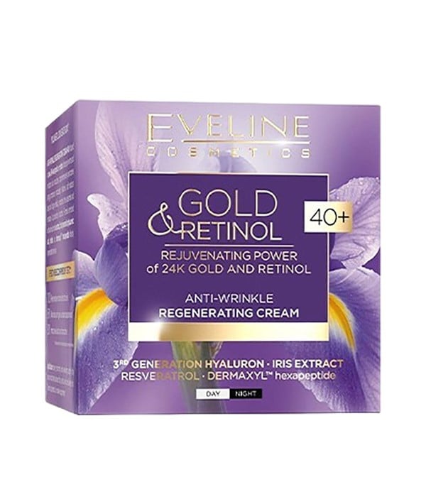 CRÈME RÉGÉNÉRANTE ANTI-RIDES GOLD RETINOL 40 PLUS