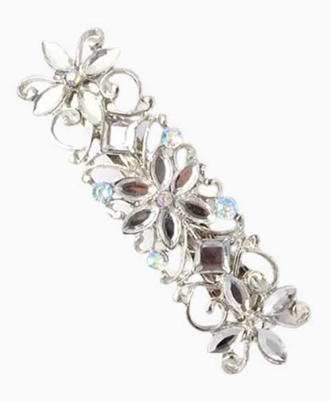 CRYSTAL BARRETTE 8525