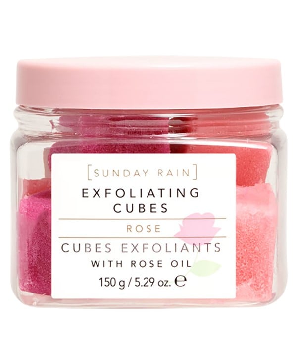 CUBES EXFOLIANTS À LA ROSE