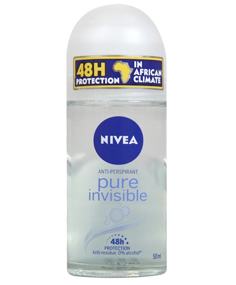 DÉODORANT INVISIBLE NIVEA PURE ROLL ON 