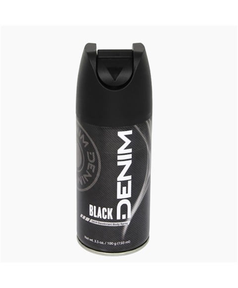 DENIM DEO PARFUM SPRAY CORPS NOIR 